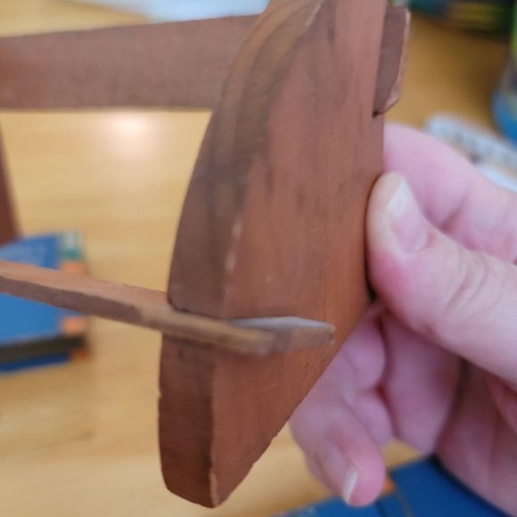 Vintage 40s 50s Dennisons mini bookshelf desk supplies - Picture 13 of 14